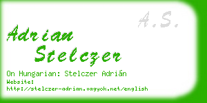 adrian stelczer business card